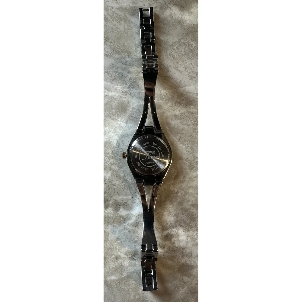 Armitron Now Women 75/3975TR New Battery Swarovski Crystal Rosegold/SilverTone A